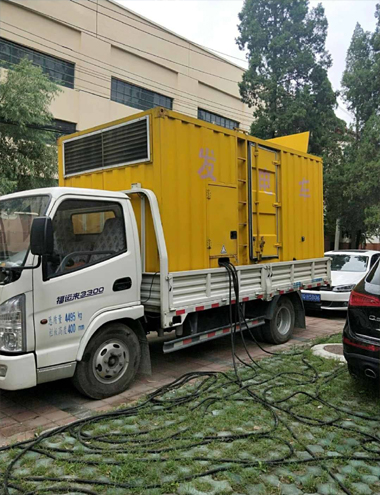 长清发电车出租-柴油发电机组排烟系统设计要求及其考虑因素