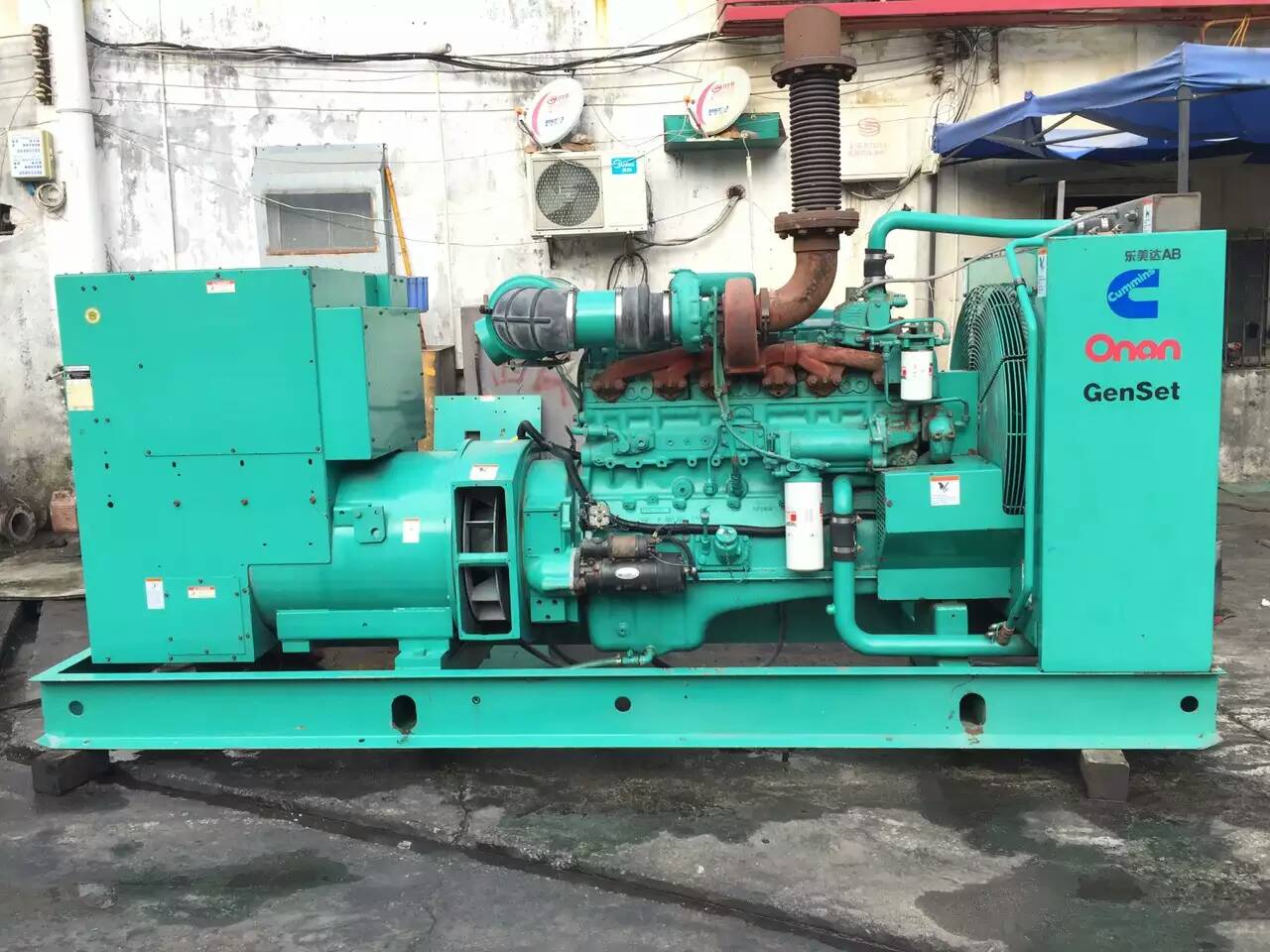 长清租赁发电机-柴油发电机不正常冒烟的原因